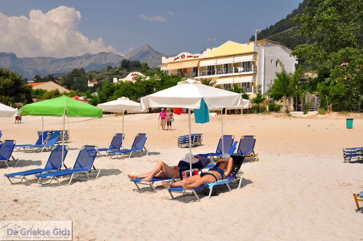 Golden Beach Thassos NorthEastern Aegean Islands Holidays in